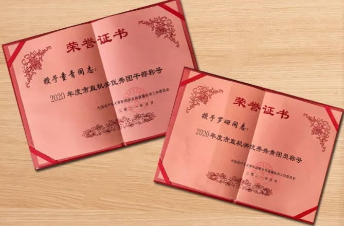 新余公交 童青、羅珊分別榮獲2020年度優(yōu)秀團干、優(yōu)秀團員稱號