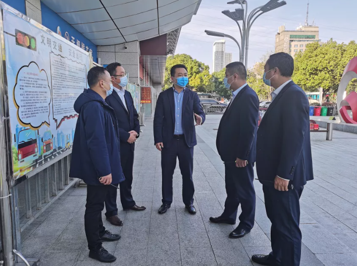 王曉深入徐坊客運(yùn)站督查文明創(chuàng)建、疫情防控及安全生產(chǎn)工作