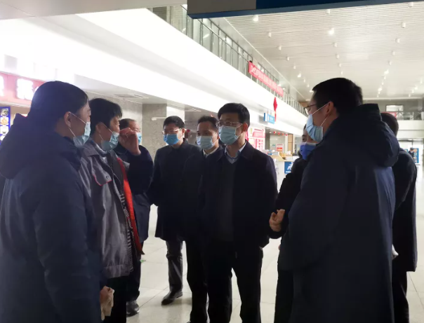 省、市疫情防控工作督導(dǎo)組到長途汽車客運(yùn)站督導(dǎo)疫情防控工作