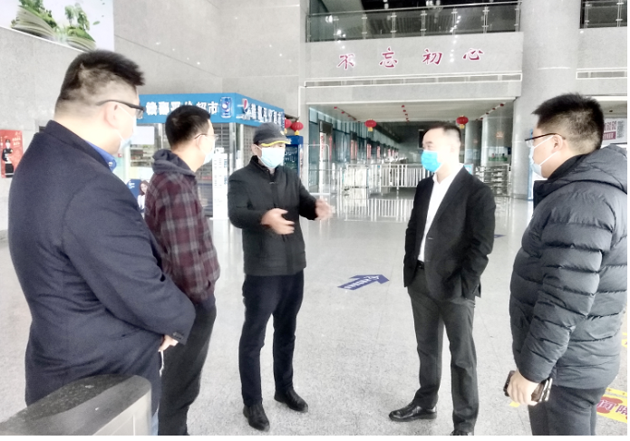劉磊督導(dǎo)南昌長(zhǎng)途汽車(chē)西站  疫情防控工作