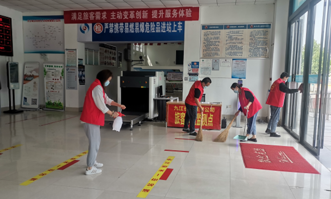 九江長運(yùn)  開展“文明健康始于心 黨員先鋒踐于行”主題黨日活動