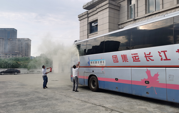 湖口公司、都昌公司分別開展消防安全演練