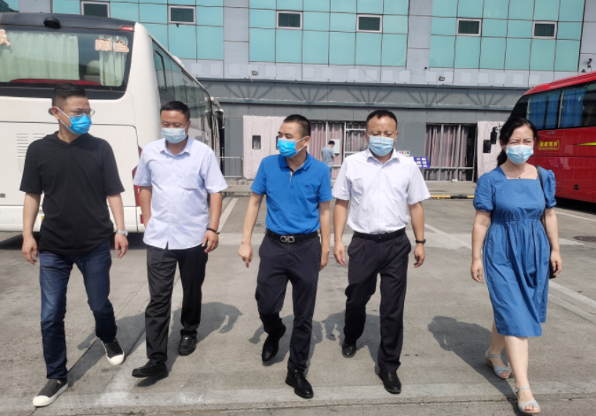 吳隼督查徐坊客運(yùn)站疫情防控、安全生產(chǎn)及文明創(chuàng)建等工作