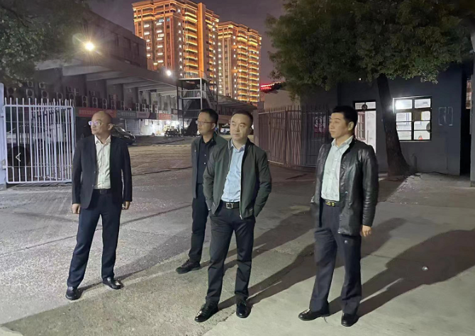 劉磊督導檢查二十大期間南昌地區(qū)各單位晚間值班值守及安全消防工作