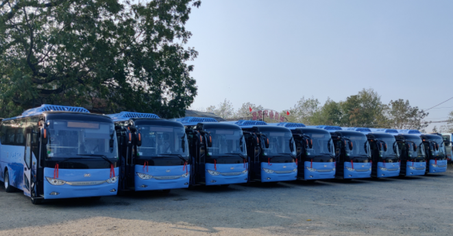 九江長(zhǎng)運(yùn) 廬山公交采購新能源公交車 助力綠色低碳出行