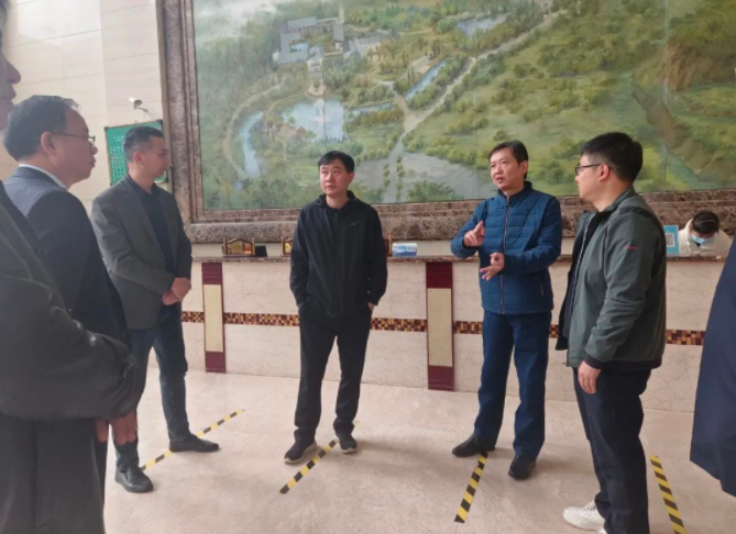 肖壯一行蒞臨江西長運法水公司開展現(xiàn)場調研