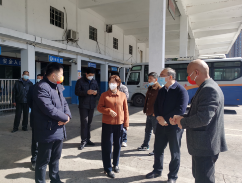 撫州長運(yùn)：省市場(chǎng)監(jiān)管局領(lǐng)導(dǎo)蒞臨撫州客運(yùn)總站督導(dǎo)春運(yùn)工作