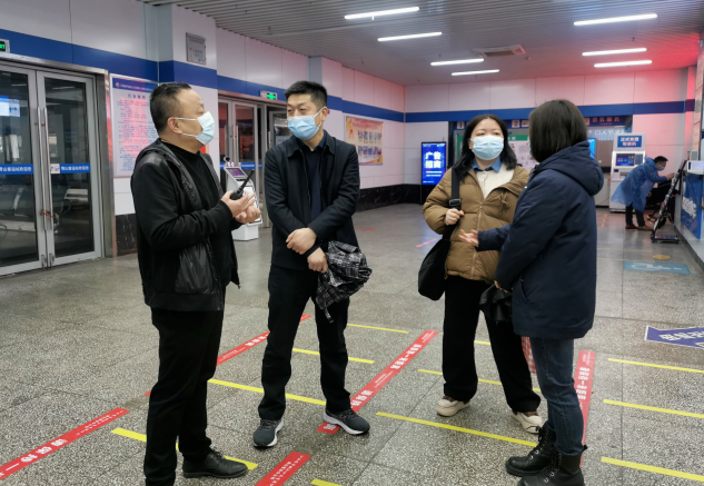 都市城際公交：市交通運輸局領導督導青山客運分公司文明創(chuàng)建、安全生產(chǎn)工作