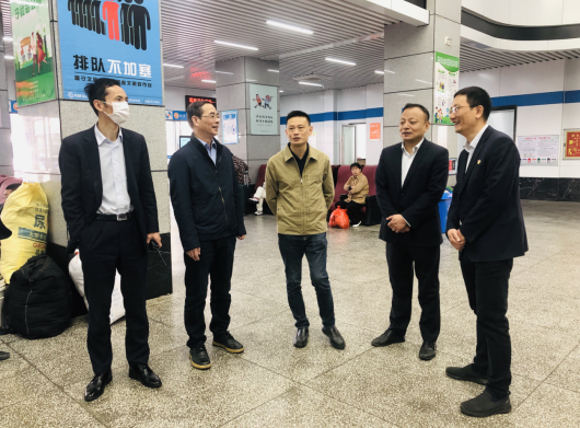 黃俊深入南昌地區(qū)基層單位督查作風(fēng)建設(shè)、廉潔自律及安全生產(chǎn)等工作