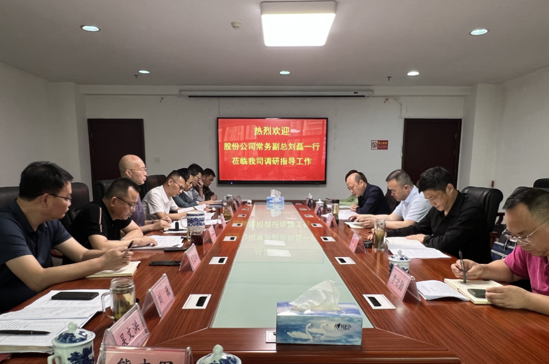 劉磊、占梁一行蒞臨吉安公司調(diào)研