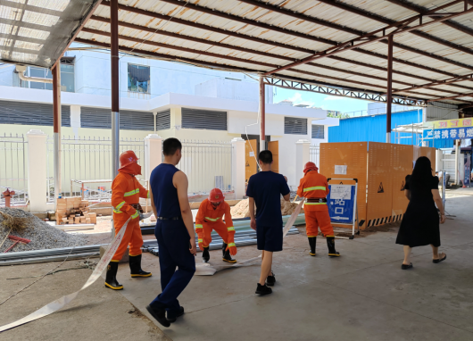 贛州方通  開(kāi)展重點(diǎn)單位微型消防站應(yīng)急拉動(dòng)演練