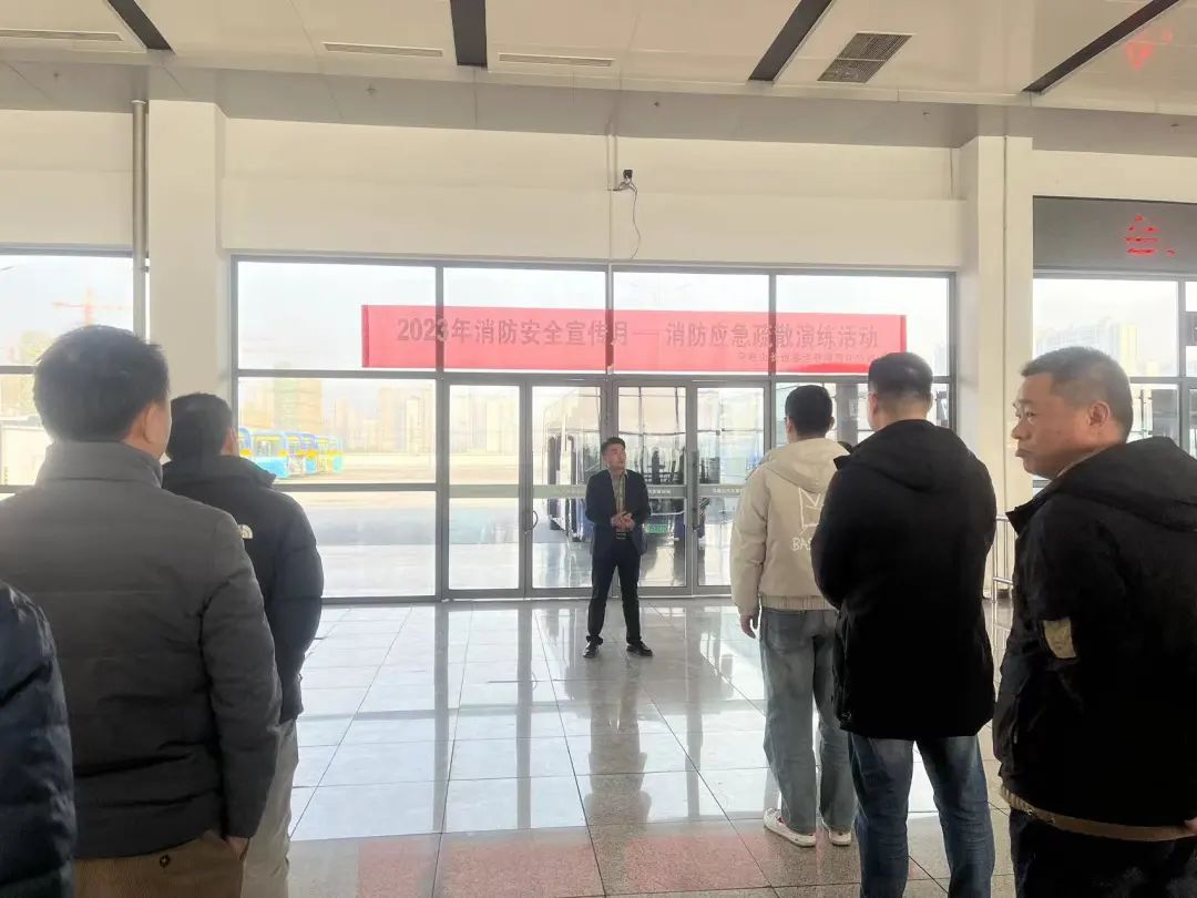 馬鞍山長客：開展冬季消防知識講座、消防應(yīng)急演練