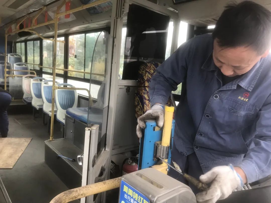 新余公交：修舊利廢出實(shí)招，降本增效顯成效