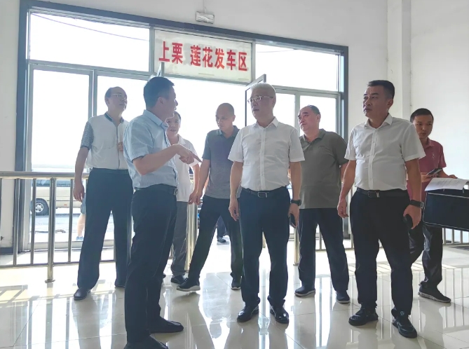 萍鄉(xiāng)長運：萍鄉(xiāng)市委常委、市委統(tǒng)戰(zhàn)部領(lǐng)導(dǎo)深入萍鄉(xiāng)長運督導(dǎo)安全生產(chǎn)工作