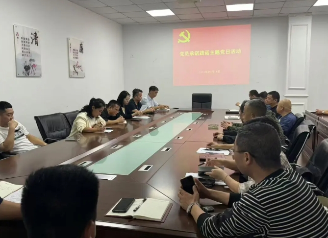 景德鎮(zhèn)長運：開展黨員亮身份、承諾踐諾主題黨日活動