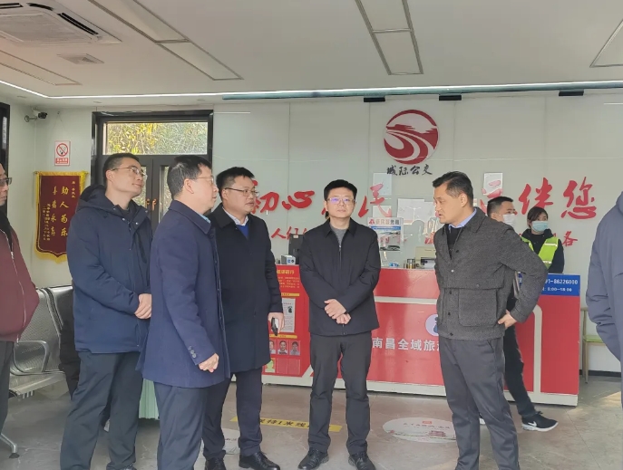 都市城際公交?：省綜合交通運輸事業(yè)發(fā)展中心領(lǐng)導開展交通強省建設(shè)試點項目驗收工作