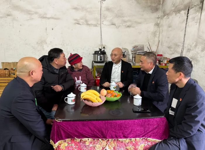 吉安公司 談心家訪(fǎng) 共筑平安