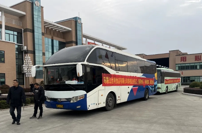 馬鞍山長客：助力務(wù)工人員返鄉(xiāng)