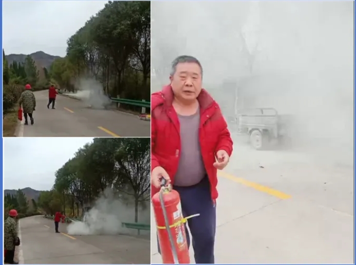 撫州長運：兩分鐘滅火 危急時刻彰顯擔(dān)當(dāng)