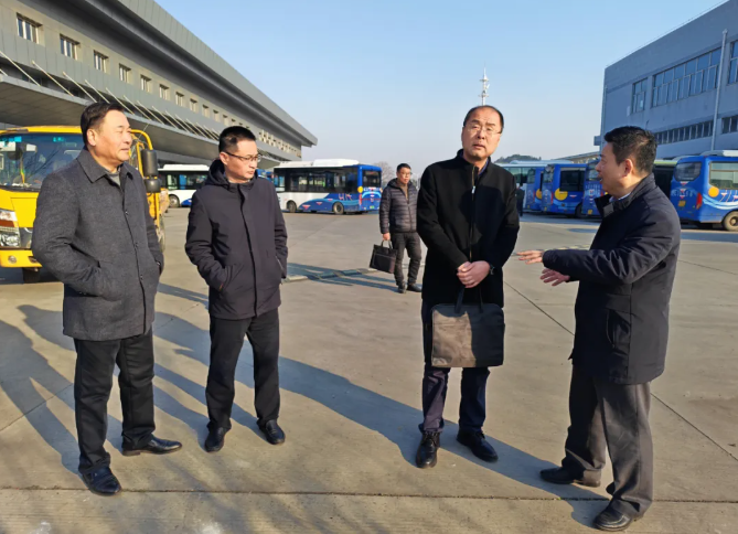 馬鞍山市交通運輸局領(lǐng)導調(diào)研馬鞍山長客